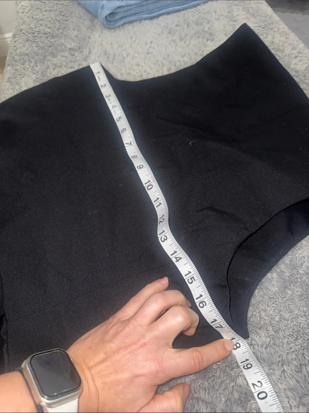 Zara Black Tailored Vest with Button Front